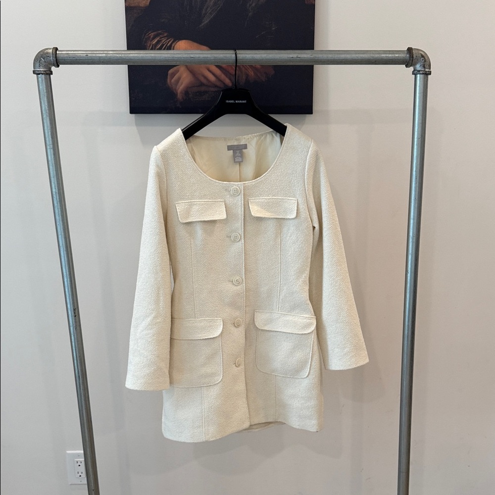 H&M Cream Mini Dress